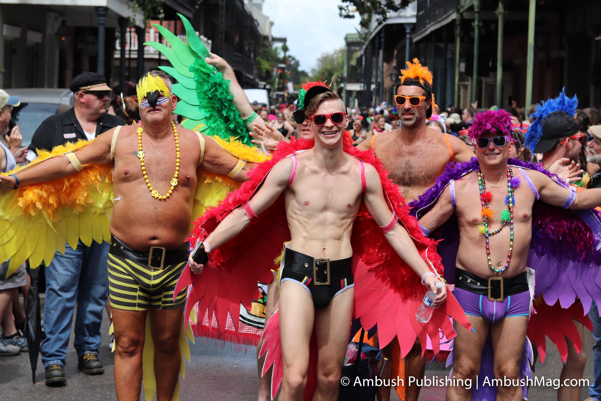 Scott Braud and Friends in 2018 Southern Decadence Parade